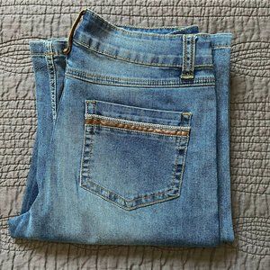 98% Cotton Rich Wide Leg Jeans TALL6